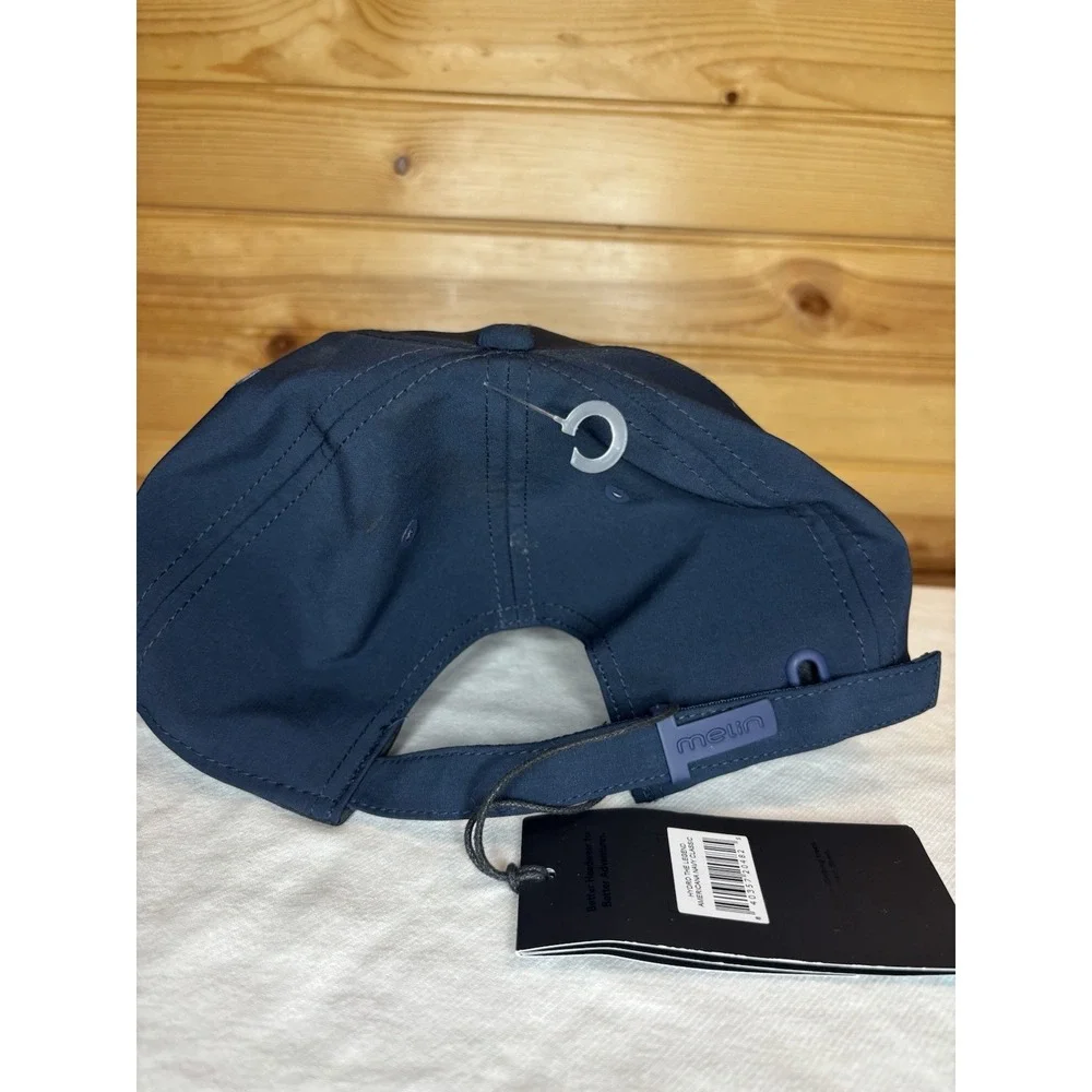 Melin The Legend Americana Hydro Baseball Cap Navy Blue NWT USA Flag Golf CL